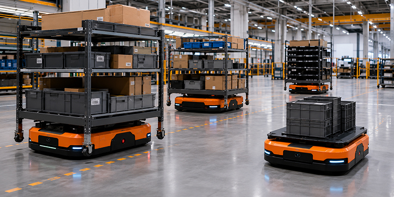 Underride AMR drive system